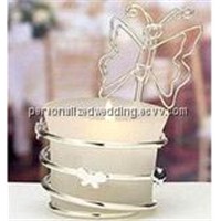 Butterfly-Shapes Wedding Candle Holder