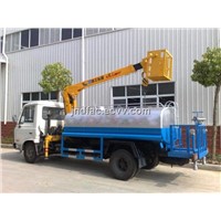 DongFeng Duolika  Water Truck Mounted Crane