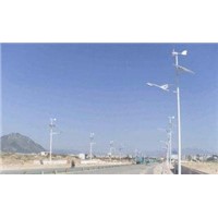 100W >30000h Solar and wind hybrid off grid powered street lamps for urban roads