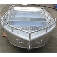 14ft all weld V bottom aluminum boat