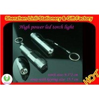 2011 Hot-selling high powered Aluminium rechargeable  led lamp torch lights