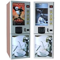 4 Hot and 4 Cold Juice and Milky Tea Coffee Vending Machine, Automatic Vending Machine