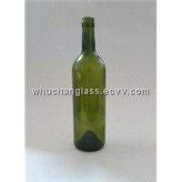 750ml Dark Green Wine Bottle