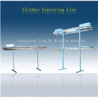 Automatic clothes conveyer machine, conveyering line