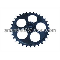 Bicycle chain wheel &amp;amp; crank