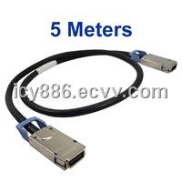 CX4 to CX4 Inifinband Cable Assembly, 5 Meters, Cisco CAB-INF-28G-5=, Belkin CX4