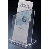 Clear Acrylic Literature Display Stand