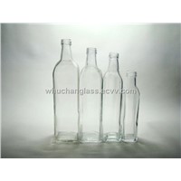 Clear  Olive Oil Glass Bottle