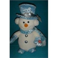 Custom Design Christmas Gift Cute Snow Kid in Blue Clothing