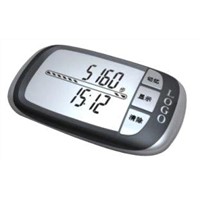 Digital calorie pocket pedometer step counter accurately reads X, Y Z Planes