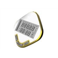 Digital most accurate pocket step counter &amp;amp; Calories Burned 3D Pedometer with Clock