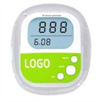 Digital multifunction walking step counter 3D Pedometer with double line LCD B2