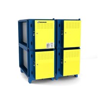 Duct-mounted Exhaust Gas Filter for Commercial Kitchen