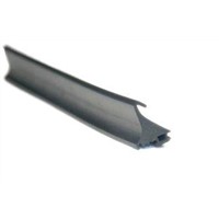 EPDM solid material co-extruded rubber door and window seal