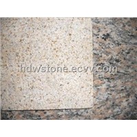 G682 granite bush-hammered tiles