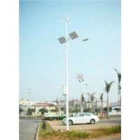 High efficiency 100W outdoor solar $ wind hybrid road street lighting lamp 1050mm