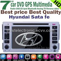 Hyundai santa fe car in dash stereo dvd gps player