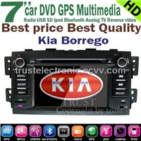 Kia borrego car DVD GPS player in dash stereo gps navigation