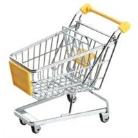 Kids Euro style Supermarket Shopping Trolleys HBE-MN-5,140x100x120mm