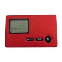 LCD Digital Step SILENT 3D G18 Pedometer Calorie Counter Walking Step with clock