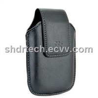 Leather Cover Case - BlackBerry Curve 8300