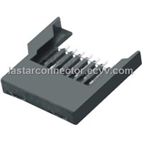 Micro sd card connector plastic type