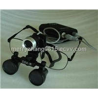 New Type LED Light With Magnifier 3.5x Dental Loupe Surgical Loupes