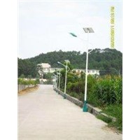 Off Grid Solar wind Powered Street Lights with Solar panels 18V DC for outdoor picnic