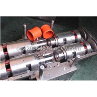 PP collapsible core reducer pipe fitting mould