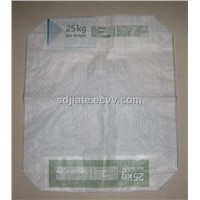 PP woven block bottom valve bag for fertilizer packing