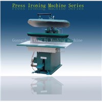 Professional laundry press ironing machine