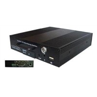 SD Card 3G Mobile DVR Security Systems with 1 Ethernet and 1RS232 Port