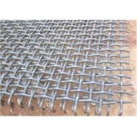 Stainless steel pre-crimped wire mesh