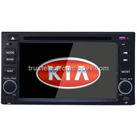 Wholease Kia carnival old sportage optima rio car dvd gps player factory maunfacture