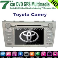 WholesaleToyota Camry,Aurion in dash stereo car DVD GPS player with 7inch touch screen manufacture