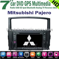 Wholesale mitsubishi pajero car DVD GPS player in dash stereo with 7 inch touch screen manufacture