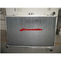 aluminium  racing car radiator  for TOYOTA  SUPRA/nissan