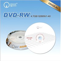 Re-writable DVD-R with 1 to 4x / 4.7GB / 120Min