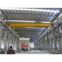 double girder overhead travelling crane with sturdy cylindrical motors