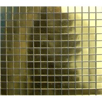 Gold Foil Mosaic Tile017