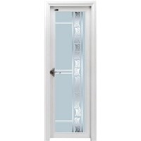 interior aluminum alloy bathroom door with 80 to 300mm frame thickness,various designs available