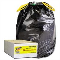pe biodegradable  plastic garbage bags with drawstring on roll