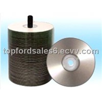 silver printable cd with spindle package