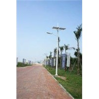 solar and wind photovoltaic hybrid street lighting > 90lm 2720K - 6500K for urban roads
