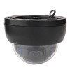 600TVL Indoor IR Dome Camera with IR-CUT and 25 Meters IR Range(Blue LEDs,3.6mm Lens,Black Case)#