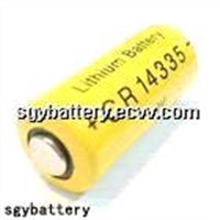 CR14335 3.0V 800mAh Li-MnO2 battery