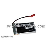 Li-Polymer 1600mAh 7.4V 30C Battery Pack
