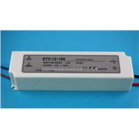 12V 100W waterproof led transformer