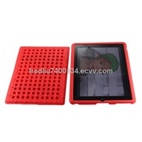 2012 Newest detachable LEGO Blocks silicone new ipad case with Mini DIY puzzle and Auto sleep
