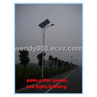2012 hot sale solar lighting fixture street light